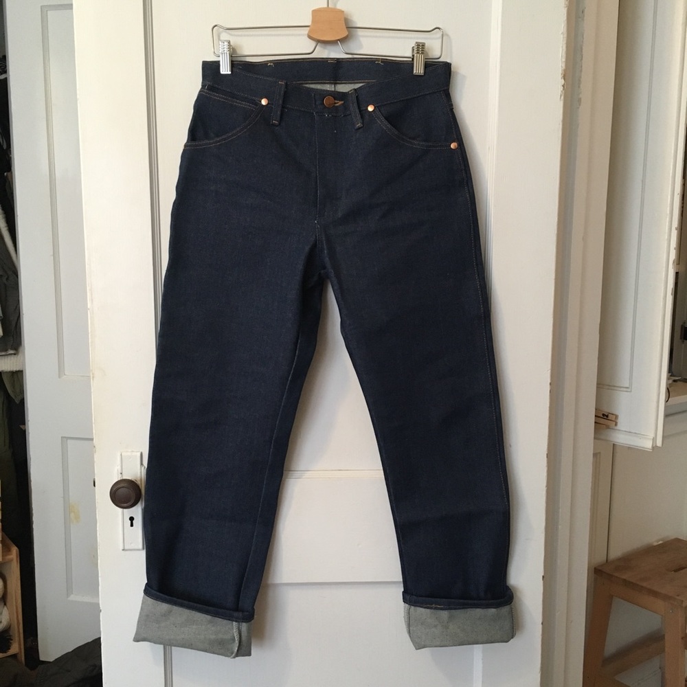 Wrangler Raw Denim Mid Rise
